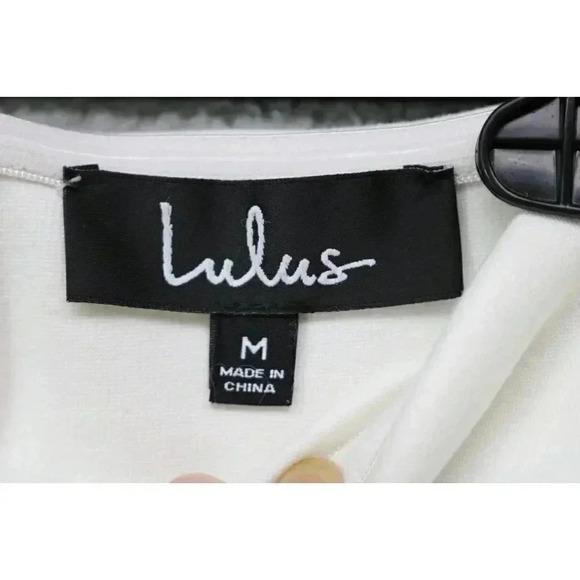 Lulus Dressed for Success Off the Shoulder BodyCom Dress-Size Medium - Picture 3 of 7